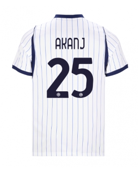 Inter Milan Manuel Akanji #25 Maglia Gara Trasferta Repliche 2026-27 Maniche Corte Inter Milan Manuel Akanji #25 Maglia Gara Trasferta Repliche 2026-27 Maniche Corte